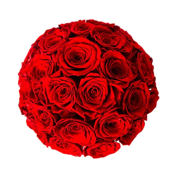 Suede Deluxedome Box | Red Roses - Image 5